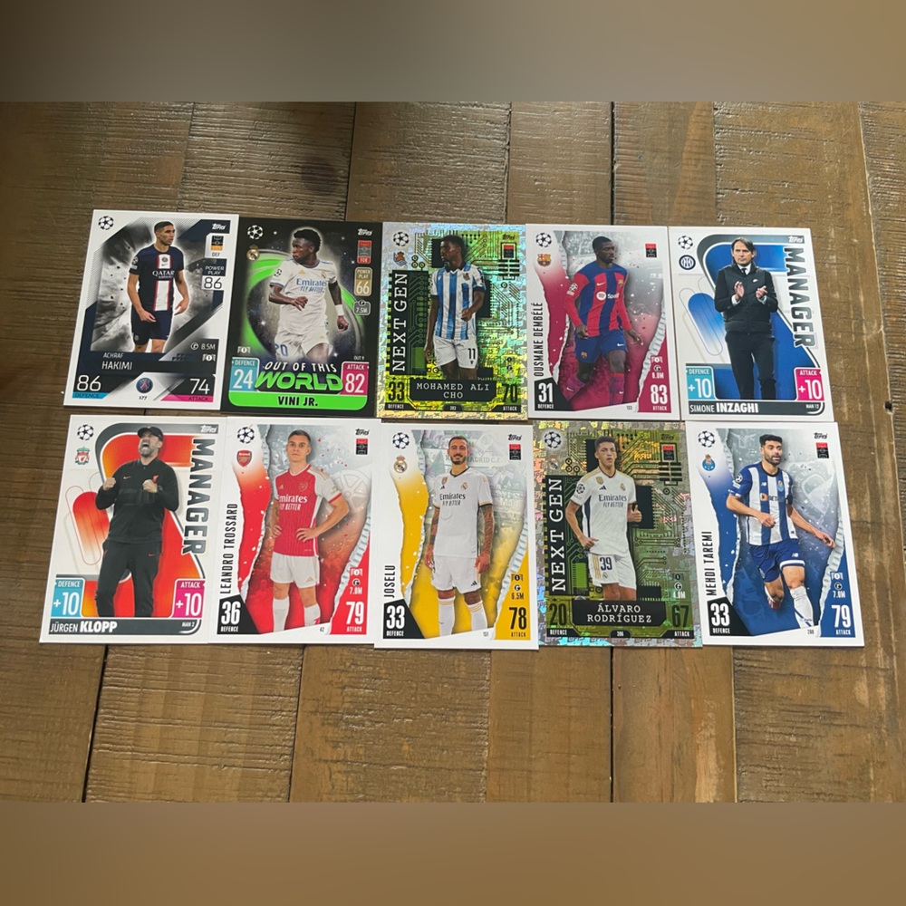 Topps Soccer Trading Cards (10 pack)
